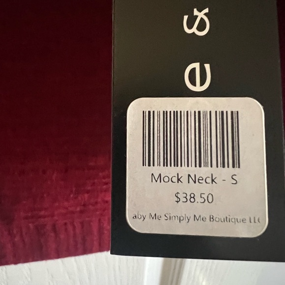 Doe and Rae Mock Neck Dolman Sweater - Picture 3 of 6